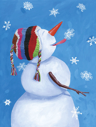 knit hat snowman copy